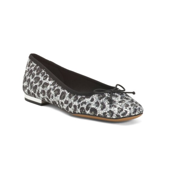 FRANCO SARTO Silver Abigail Flat - Picture 1 of 2